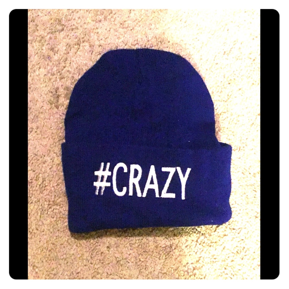 Beanie, warm hat, blue